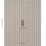 TRICKLEDOWN fabric BROWN ON NATURAL color by Schumacher