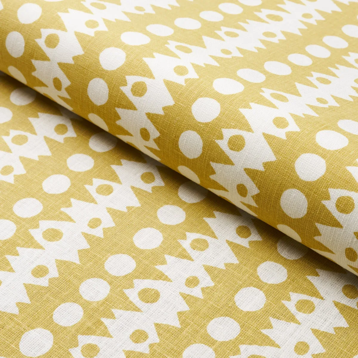 TRICKLEDOWN Fabric – CITRON | Schumacher | Wallpaper Twins TRICKLEDOWN fabric CITRON color by Schumacher