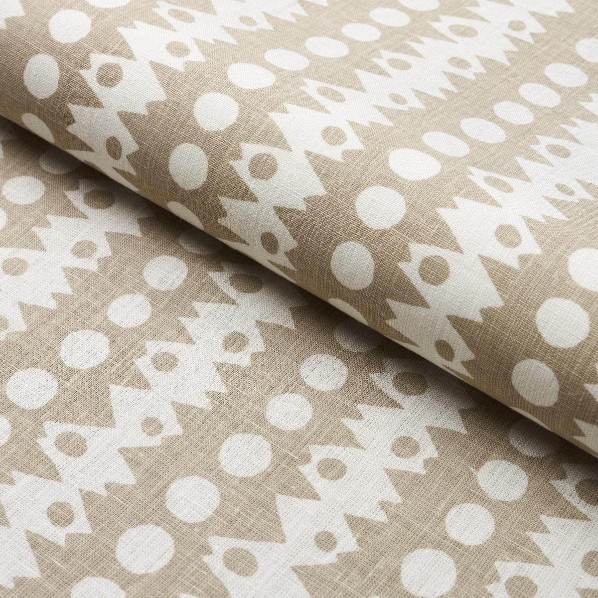 TRICKLEDOWN Fabric – NATURAL | Schumacher | Wallpaper Twins TRICKLEDOWN fabric NATURAL color by Schumacher