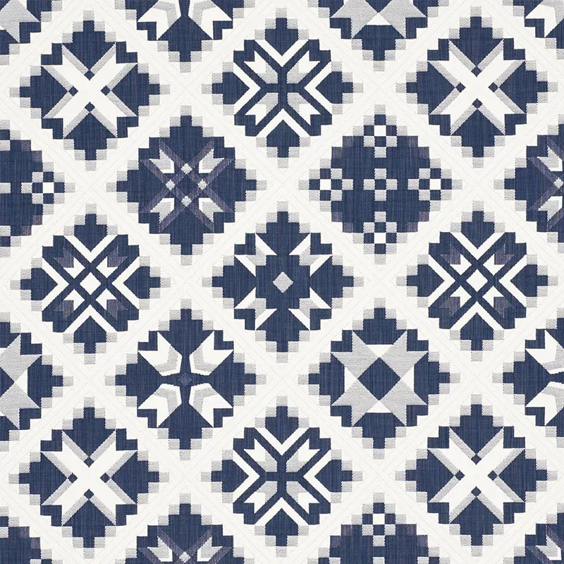 76760 | TRISTAN PATCHWORK – INDIGO