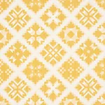 TRISTAN PATCHWORK Fabric – YELLOW | Schumacher | Wallpaper T TRISTAN PATCHWORK fabric YELLOW color by Schumacher
