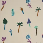 TROPICAL TREES fabric MULTI color by Schumacher