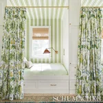 TROPIQUE fabric CITRON color by Schumacher