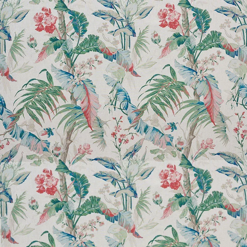 TROPIQUE Fabric – DOCUMENT | Schumacher | Wallpaper Twins TROPIQUE fabric DOCUMENT color by Schumacher