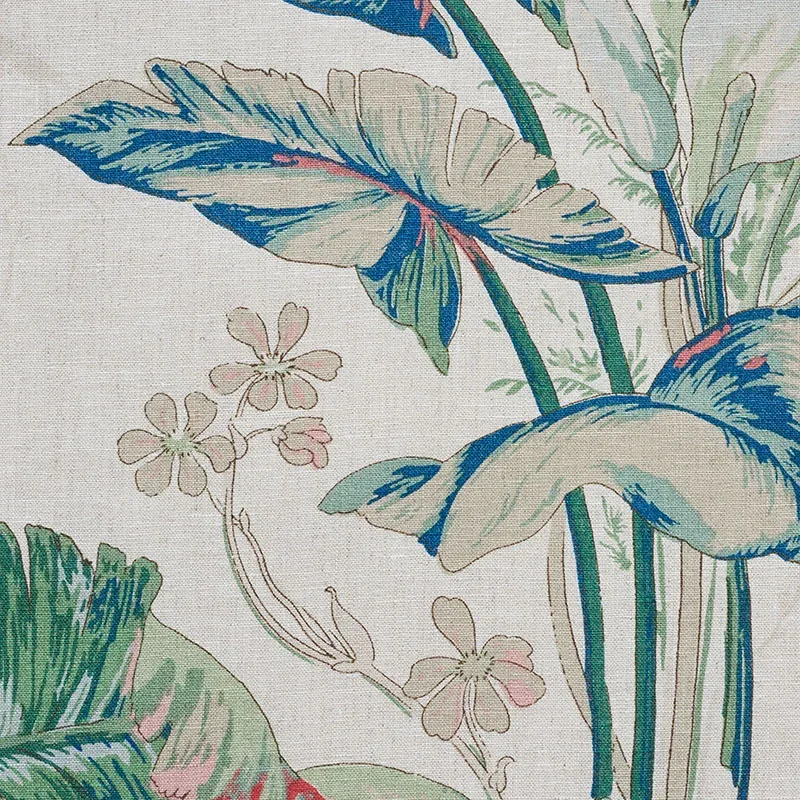 TROPIQUE Fabric – DOCUMENT | Schumacher | Wallpaper Twins TROPIQUE fabric DOCUMENT color by Schumacher