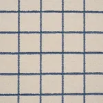 TUCSON GRID Fabric – BLUE | Schumacher | Wallpaper Twins TUCSON GRID fabric BLUE color by Schumacher