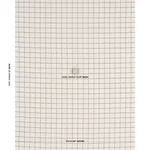 TUCSON GRID Fabric – BROWN | Schumacher | Wallpaper Twins TUCSON GRID fabric BROWN color by Schumacher