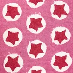 Tuk Tuk Hand Block Print Fabric – PINK | Schumacher | Wallpa Tuk Tuk Hand Block Print fabric PINK color by Schumacher