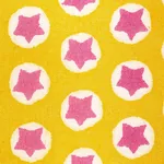 Tuk Tuk Hand Block Print fabric YELLOW color by Schumacher