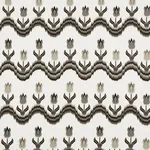 TULIP FLAMESTITCH EMBROIDERY Fabric – QUARRY | Schumacher | TULIP FLAMESTITCH EMBROIDERY fabric QUARRY color by Schumacher