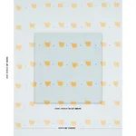 TULIP PLAY HAND BLOCK PRINT Fabric – OCHRE ON SKY | Schumach TULIP PLAY HAND BLOCK PRINT fabric OCHRE ON SKY color by Schumacher