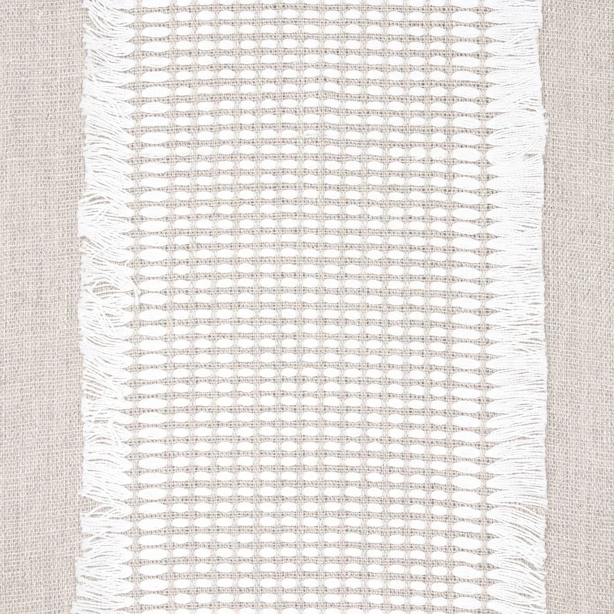 TULUM CASEMENT Fabric – FLAX | Schumacher | Wallpaper Twins TULUM CASEMENT fabric FLAX color by Schumacher