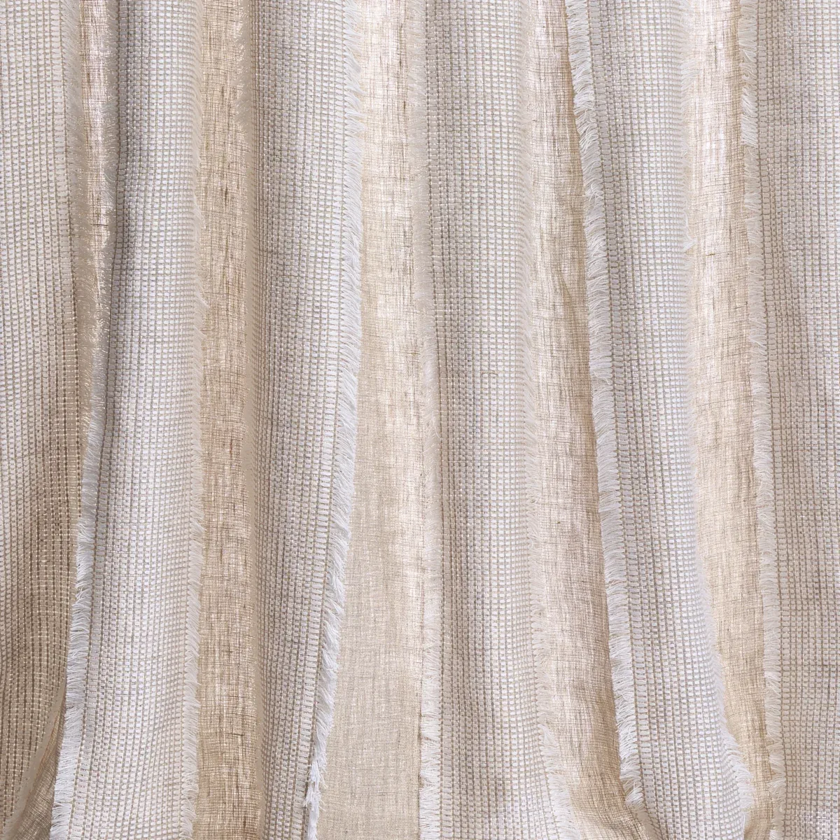 TULUM  CASEMENT fabric FLAX color by Schumacher