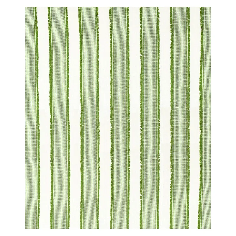TULUM CASEMENT Fabric – GREEN | Schumacher | Wallpaper Twins TULUM CASEMENT fabric GREEN color by Schumacher