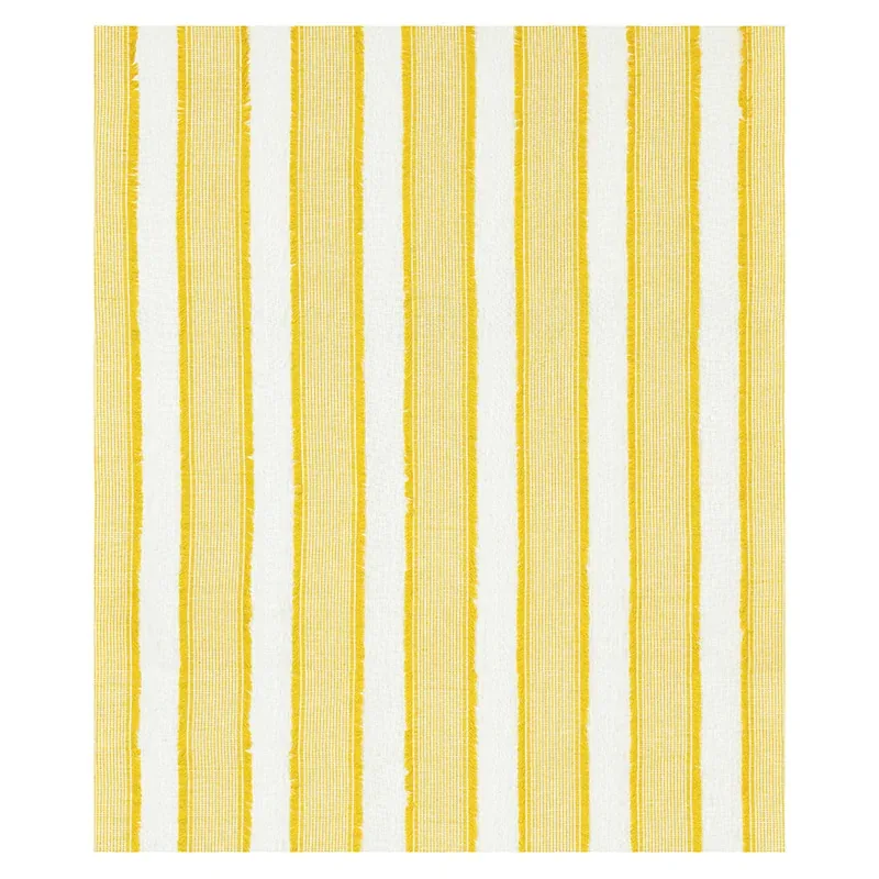 TULUM CASEMENT Fabric – YELLOW | Schumacher | Wallpaper Twin TULUM CASEMENT fabric YELLOW color by Schumacher