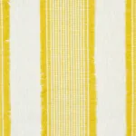 TULUM CASEMENT Fabric – YELLOW | Schumacher | Wallpaper Twin TULUM CASEMENT fabric YELLOW color by Schumacher