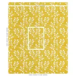 TUMBLE WEED ÉPINGLÉ fabric BUTTERCUP color by Schumacher