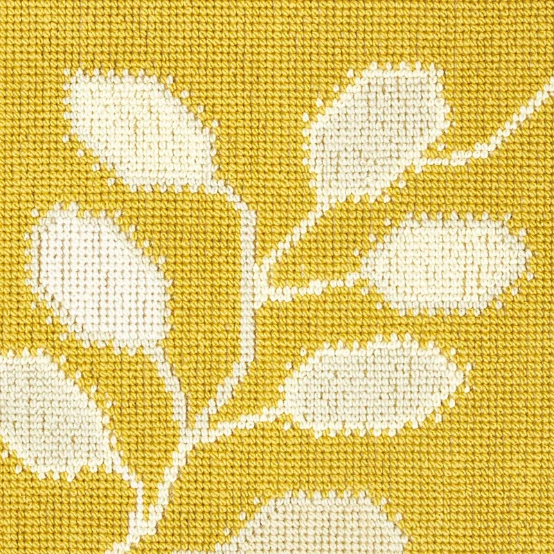 TUMBLE WEED ÉPINGLÉ fabric BUTTERCUP color by Schumacher