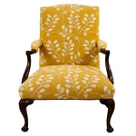TUMBLE WEED ÉPINGLÉ fabric BUTTERCUP color by Schumacher