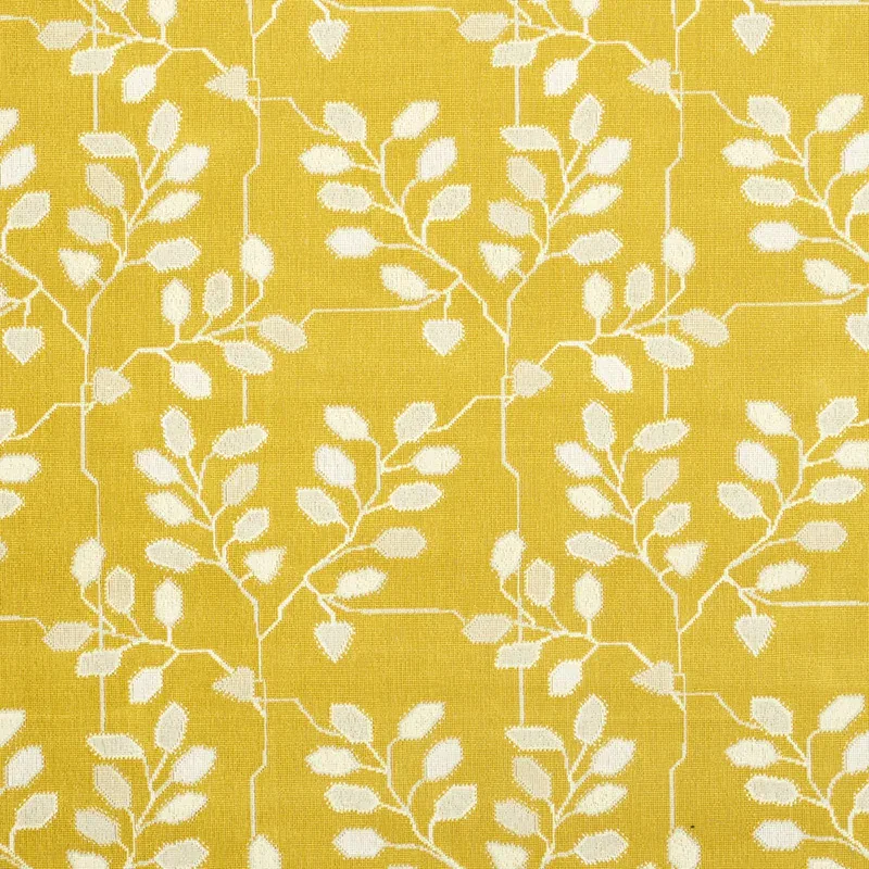 TUMBLE WEED ÉPINGLÉ fabric BUTTERCUP color by Schumacher