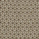 TUMBLING BLOCKS Fabric – CHOCOLATE | Schumacher | Wallpaper TUMBLING BLOCKS fabric CHOCOLATE color by Schumacher