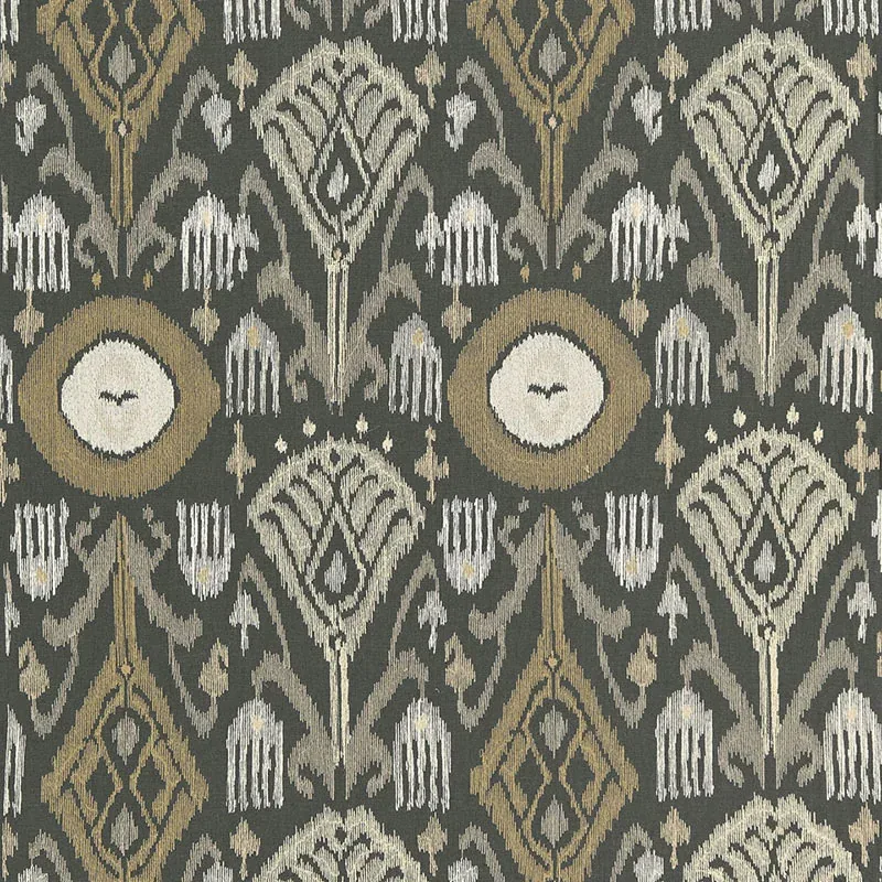 67871 | TURKESTAN EMBROIDERY – CHARCOAL