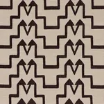TURKISH STEP Fabric – BROWN | Schumacher | Wallpaper Twins TURKISH STEP fabric BROWN color by Schumacher