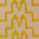 TURKISH STEP Fabric – MIMOSA GLOW | Schumacher | Wallpaper T TURKISH STEP fabric MIMOSA GLOW color by Schumacher