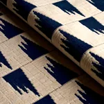 TUTSI Fabric – BLUE | Schumacher | Wallpaper Twins TUTSI fabric BLUE color by Schumacher