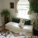 TUTSI fabric GREEN color by Schumacher