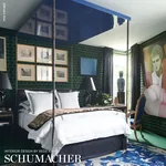 TUTSI fabric GREEN color by Schumacher