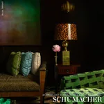 TUTSI fabric GREEN color by Schumacher