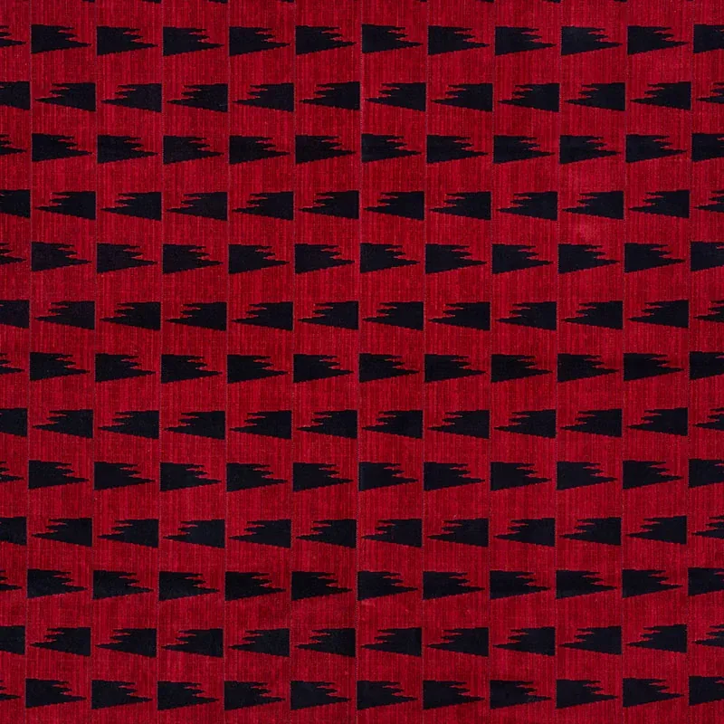 TUTSI fabric RED color by Schumacher
