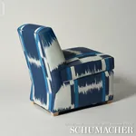 TUZLA fabric DENIM color by Schumacher