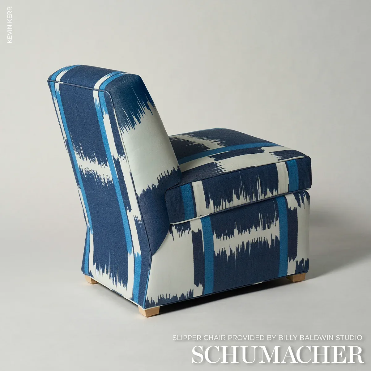TUZLA fabric DENIM color by Schumacher