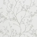 TWIGGY SHEER Fabric – LIGHT GREY | Schumacher | Wallpaper Tw TWIGGY SHEER fabric LIGHT GREY color by Schumacher