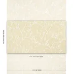 TWIGGY SILK Fabric – CHAMPAGNE | Schumacher | Wallpaper Twin TWIGGY SILK fabric CHAMPAGNE color by Schumacher