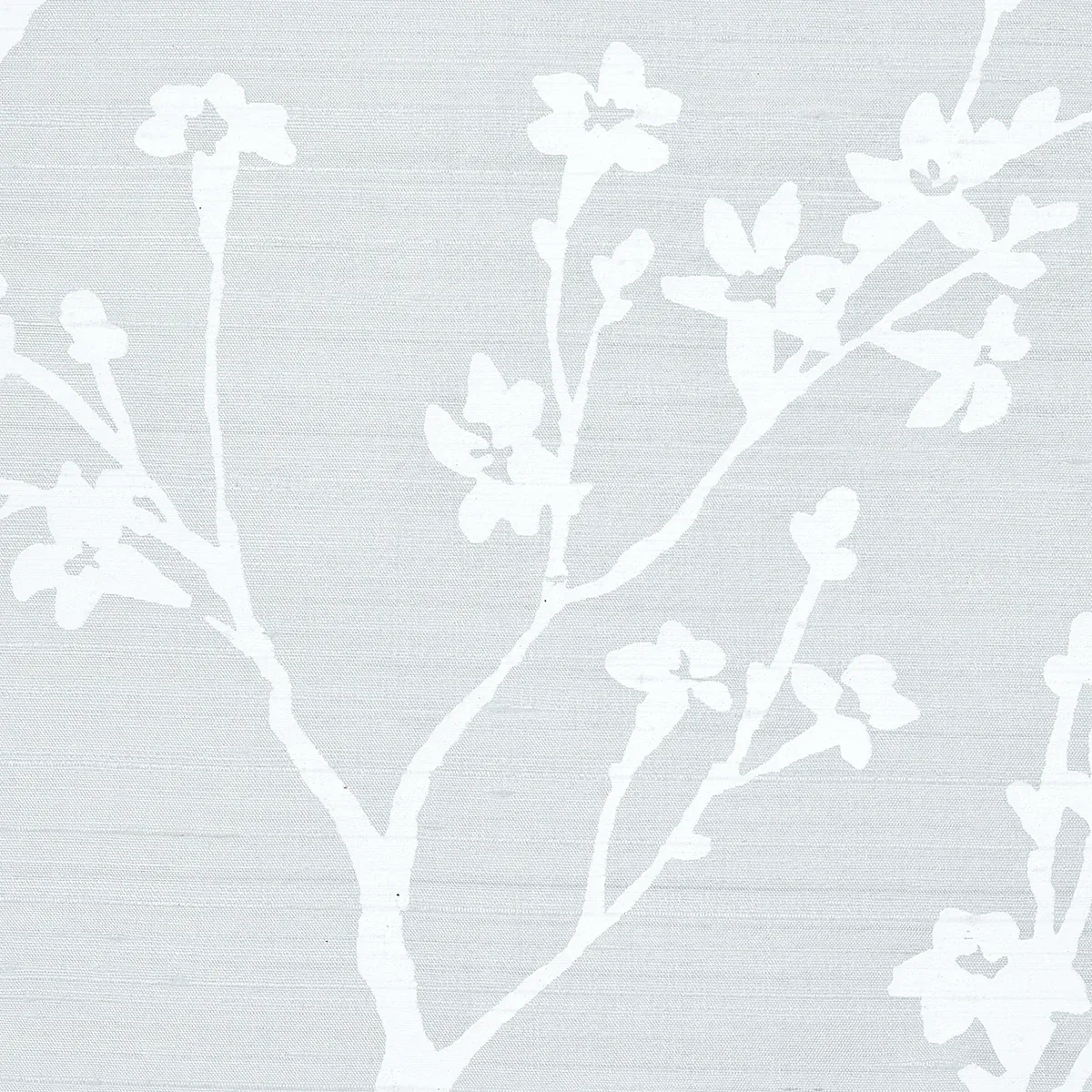 TWIGGY SILK Fabric – ICE | Schumacher | Wallpaper Twins TWIGGY SILK fabric ICE color by Schumacher