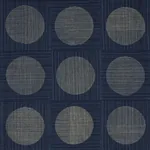 UNA HAND BLOCK PRINT Fabric – INDIGO | Schumacher | Wallpape UNA HAND BLOCK PRINT fabric INDIGO color by Schumacher