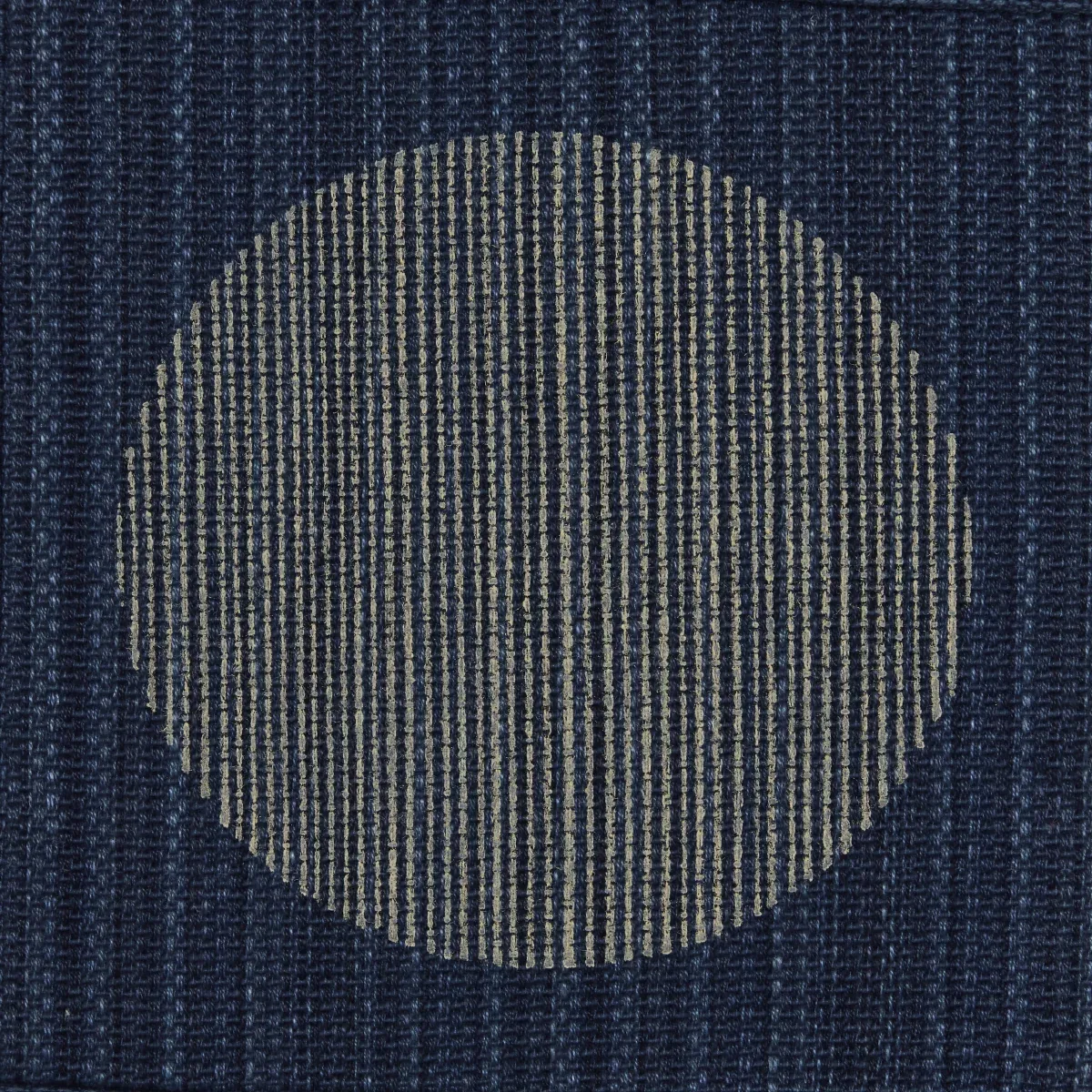 UNA HAND BLOCK PRINT Fabric – INDIGO | Schumacher | Wallpape UNA HAND BLOCK PRINT fabric INDIGO color by Schumacher