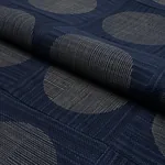 UNA HAND BLOCK PRINT Fabric – INDIGO | Schumacher | Wallpape UNA HAND BLOCK PRINT fabric INDIGO color by Schumacher