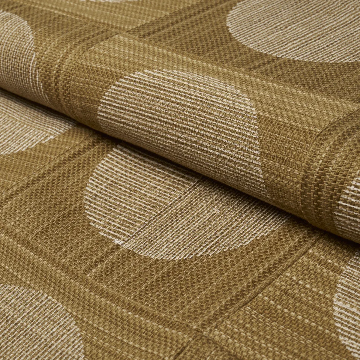 UNA HAND BLOCK PRINT Fabric – OCHRE | Schumacher | Wallpaper UNA HAND BLOCK PRINT fabric OCHRE color by Schumacher