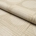 UNA HAND BLOCK PRINT fabric SAND color by Schumacher