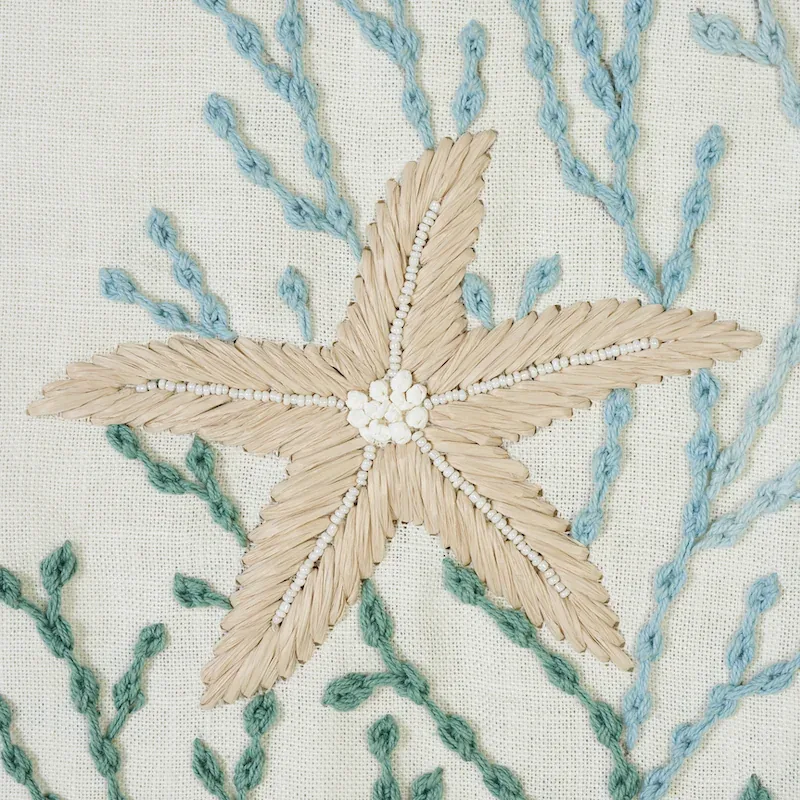 UNDER THE SEA Fabric – SEAFOAM | Schumacher | Wallpaper Twin UNDER THE SEA fabric SEAFOAM color by Schumacher