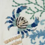 UNDER THE SEA Fabric – SEAFOAM | Schumacher | Wallpaper Twin UNDER THE SEA fabric SEAFOAM color by Schumacher