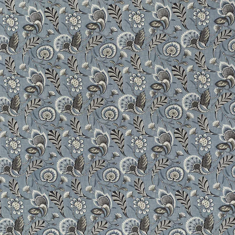 URSULA fabric DELFT color by Schumacher