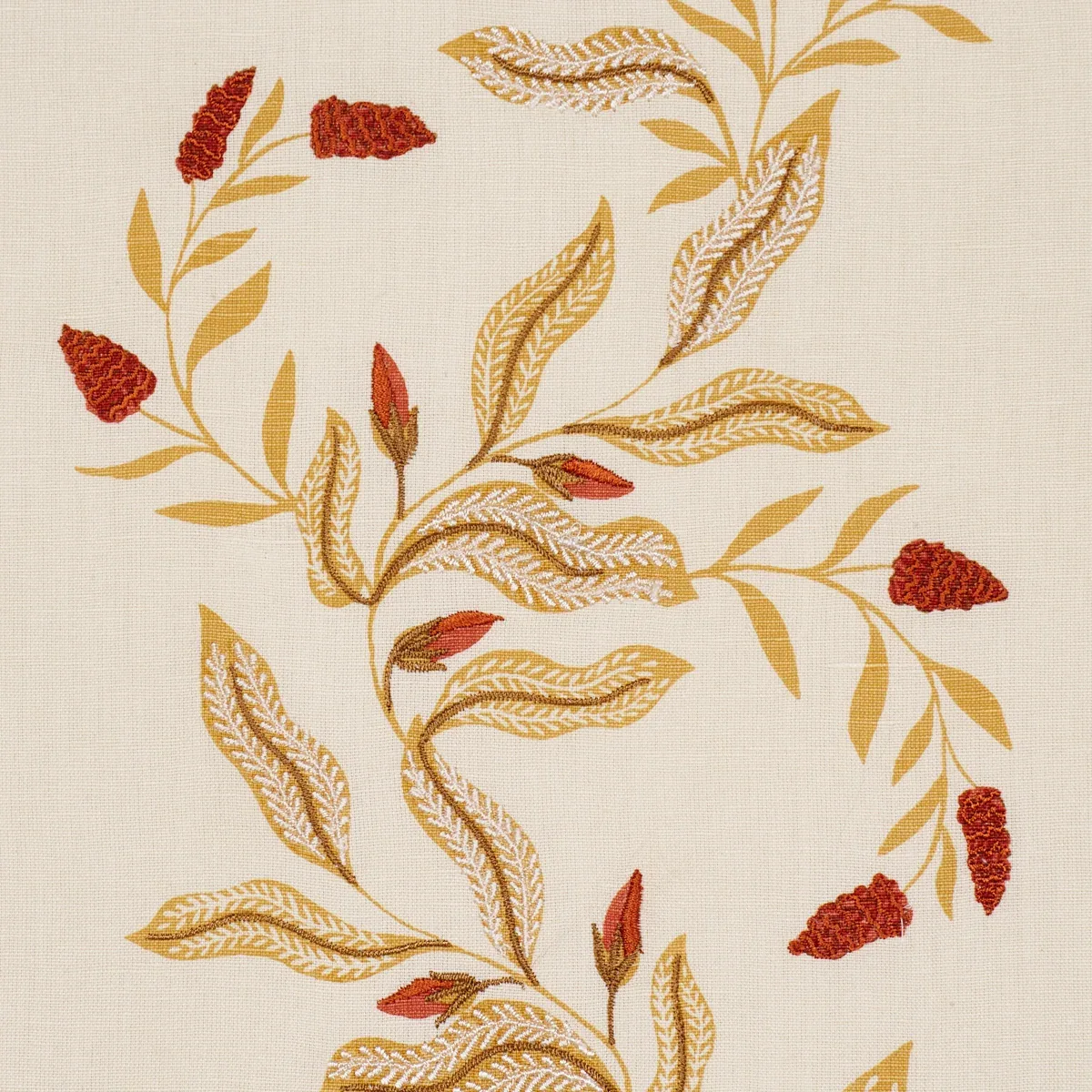 VAGARY VINES Fabric – HONEYCOMB | Schumacher | Wallpaper Twi VAGARY VINES fabric HONEYCOMB color by Schumacher