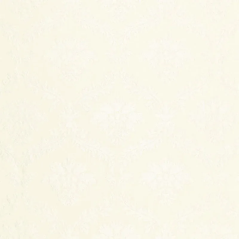 Valbonne Linen Embroidery fabric BLANC color by Schumacher