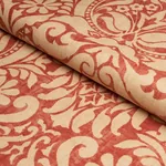 VALENCAY DAMASK Fabric – TERRACOTTA | Schumacher | Wallpaper VALENCAY DAMASK fabric TERRACOTTA color by Schumacher