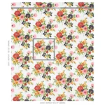 VALENTINA FLORAL Fabric – MULTICOLOR | Schumacher | Wallpape VALENTINA FLORAL fabric MULTICOLOR color by Schumacher